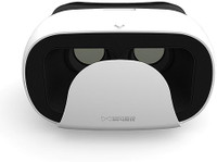 TECHGEAR VR Box Virtual Reality Headsets with ultra - superior quality polished(Smart Glasses, WHITE, BLACK)
