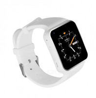 Dev X6-69W Bluetooth Smart watch Smartwatch(Black Strap, M)