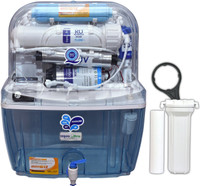 Aquaultra 14L Classic T RO+11W UV(OSRAM, Made In Italy) +B12+TDS Contoller Water Purifier 14 L RO + UV + UF + TDS Water Purifier(White)