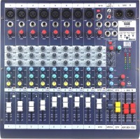 MX Live Audio Mixer 10 Channel Professional Mixer with USB & Bluetooth- AIR10USB Analog Sound Mixer