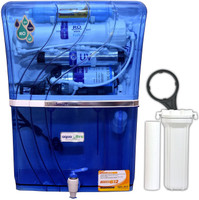 Aquaultra 14L BlueSea RO+11W UV(OSRAM, Made In Italy) +B12+TDS Contoller Water Purifier 14 L RO + UV + UF + TDS Water Purifier(Blue)