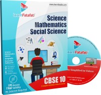 LearnFatafat CBSE Class 10 Science, Mathematics and SST Full Video Course(DVD)