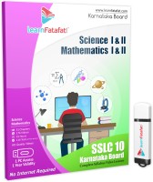LearnFatafat Karnataka SSLC Class 10 Science and Mathematics E-learning Video Course Pendrive(Pendrive. Offline. E-learning course.)