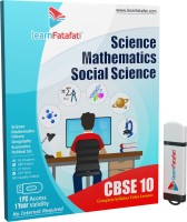 LearnFatafat CBSE Class 10 Science, Mathematics and Social Science Full Course(PenDrive)