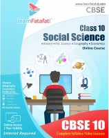 LearnFatafat SST Class 10 CBSE Multimedia Course(Online)