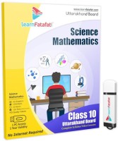 LearnFatafat Uttarakhand Board Class 10 Science and Mathematics Video Course Pendrive(Pendrive.)