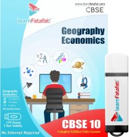 LearnFatafat Geography and Economics Class 10 CBSE Board E learning Course - Pendrive(PenDrive)