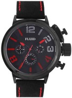 Fluid FL157-BK-RD Luxury Chronograph Watch For Men