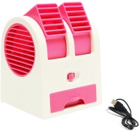 Wanzhow 4 L Room/Personal Air Cooler(Pink, Mini USB Cooler Portable Mini USB Air Conditioner Cooler Fan Rechargeable For Outdoor Desktop, Mini Fragrance Air conditioner Cooling Fan)
