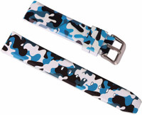 Go fit Replacement Wristband Smart Watch Strap Smart Watch Strap(Blue, White, Black)