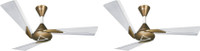 Orient Electric ORINA OLIVE IVORY 1200 mm 3 Blade Ceiling Fan(IVORY, Pack of 2)
