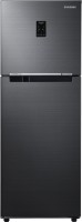 SAMSUNG 253 L Frost Free Double Door 3 Star Refrigerator(Black VCM, RT28M3743BS/HL)