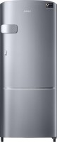 SAMSUNG 192 L Direct Cool Single Door 3 Star Refrigerator(Elegant Inox(Light DOI), RR20N2Y2ZS8/NL)