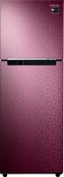 SAMSUNG 253 L Frost Free Double Door 2 Star Refrigerator(Ombre Red, RT28N3022MR/NL)
