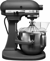 KITCHEN AID 5KPM50BGR 5 QT BOWL LIFT SM - 2 BOWLS GREY (B)(Bowl Lift-Stand Mixer) 240 Juicer Mixer Grinder (1 Jar, Grey)