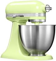 KITCHEN AID 5KSM3311XBHW ARTISAN MINI STAND MIXER HONEYDEW (Mini Stand Mixer) 240 Juicer Mixer Grinder (1 Jar, Honey Dew)