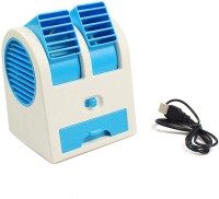 View Wanzhow 4 L Room/Personal Air Cooler(Blue, Bladeless Small Air Conditioner Cooler Mini portable Cooler) Price Online(Wanzhow)