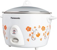 Panasonic SR-G18 Electric Rice Cooker(1.8 L, Flower Pattern White)