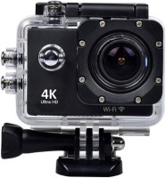 CALLIE 4k camera Ultra HD 16 MP WiFi Sports and Action Camera(Black, 12 MP)