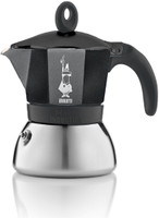 Bialetti MOKA INDUCTION 3 Cups Coffee Maker(Black)