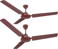 HAVELLS pacer 1200mm 1200 mm 3 Blade Ceiling Fan(brown, Pack of 2)