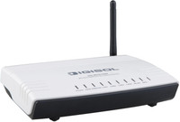 DIGISOL DG-BG4100N 150Mbps Wireless ADSL2/2+ Broadband 150 Mbps Wireless Router(White, Single Band)