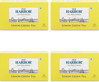 Old Harbor Tea Lemon Green Tea 100 Lemon Green Tea Bags Box(100 Bags)