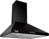 Inalsa Cooker Hood Enya 60BKBF Wall Mounted Chimney(Black 530 CMH)