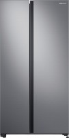 View Samsung 700 L Frost Free Side by Side Refrigerator(Gentle Silver Matt, RS72R5001M9/TL) Price Online(Samsung)