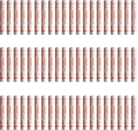 Kemflo Spun Candle 10" 5 Micron Pre-Filter For RO/UV Pack Of 60 Orange Solid Filter Cartridge(0.005, Pack of 60)