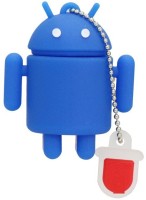 PANKREETI PKT824 Android Robot Cartoon Designer 32 GB Pen Drive(Blue)