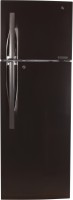 LG 308 L Frost Free Double Door 4 Star Refrigerator(Dark Brown, GL-T322RPZN)