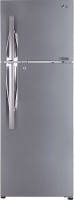 View LG 260 L Frost Free Double Door 3 Star Refrigerator(Dazzle Steel, GL-N292RDSY) Price Online(LG)