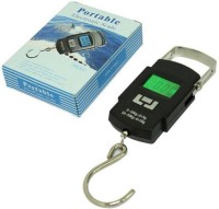 U UZAN Weighing Scale - Portable Digital WH - A08 Weighing Scale - Handheld Weighing Scale Weighing Scale(Black)