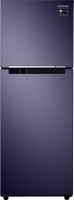 SAMSUNG 253 L Frost Free Double Door 3 Star Refrigerator(Pebble Blue, RT28R3023UT/NL)