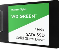 WESTERN DIGITAL GREEN 480 GB Desktop Internal Solid State Drive (SSD) (WDS480G2G0A)(Interface: SATA III, Form Factor: 2.5 Inch)