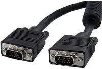 StarTech VGA Cable 5 m 3RTORW5KYOAM(Compatible with Computer,Laptop, Black)