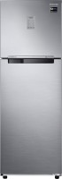 SAMSUNG 275 L Frost Free Double Door 3 Star Refrigerator(EZ Clean Steel(Silver), RT30N3753SL/NL)