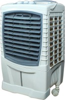 bolton AIR-TOWER__BOOSTER-DESERT_ROOM__AIR_COOLER__55LTR Tower Air Cooler(Grey, White, 55 Litres)   Air Cooler  (bolton)