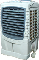 View bolton AIR-TOWER__BOOSTER-DESERT_ROOM__AIR_COOLER__55LTR Tower Air Cooler(Grey, White, 55 Litres) Price Online(bolton)