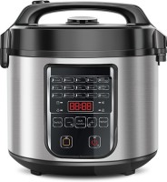 KENT Hot Pot Multi-Functional Slow Cooker, Food Steamer, Rice Cooker(5 L, Black, Steel)