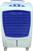 NEWCLASSIC NEWCLASSIC_PERSONAL|DESERT|HONEY COMB PAD|3 SPEED|ROOM|TROLLEY Tower Air Cooler(Blue, White, 55 Litres)   Air Cooler  (NEWCLASSIC)