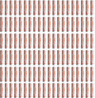 Kemflo Pack Of 120 Orange+1 Miter 1/4 Pipe Solid Filter Cartridge(0.005, Pack of 120)