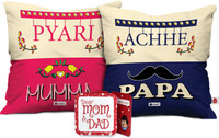 Indigifts Cushion, Greeting Card Gift Set