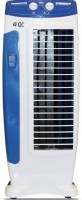 Akshat Tower Fan with 25 Feet Air Delivery, High Speed, & Anti Rust Body Tower Air Cooler(Blue, White, 0 Litres)   Air Cooler  (Akshat)
