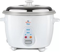 BAJAJ MAJESTY RCX 5 1.8 LITRE RICE COOKER WITH PERFORMANCE PLUS Electric Rice Cooker(1.8 L, White)