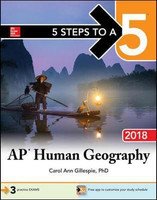 5 Steps to a 5: AP Human Geography 2018(English, Hardcover, Gillespie Carol Ann)