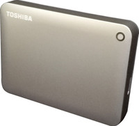 TOSHIBA Canvio Connect II, USB 3.0 2 TB Wired External Hard Disk Drive (HDD)(Satin Gold)