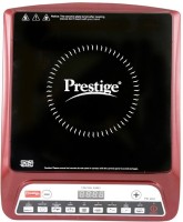 Prestige PIC 20 1200-Watt Induction Cooktop(Maroon, Black, Push Button)