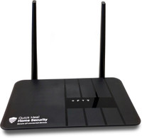 QUICK HEAL HNSA 300 Mbps Router(Black, Single Band)